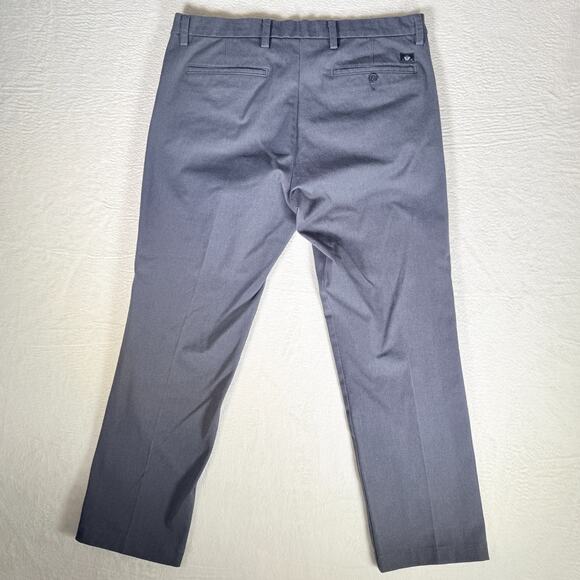 Dockers Mens Straight Fit Smart 360 Flex Slim Coupe Khaki Pants Gray Size 36 ￼ - Picture 7 of 11